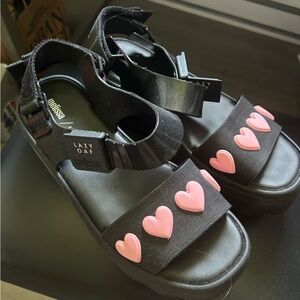 Melissa / Lazy Oaf Sandals Size 9